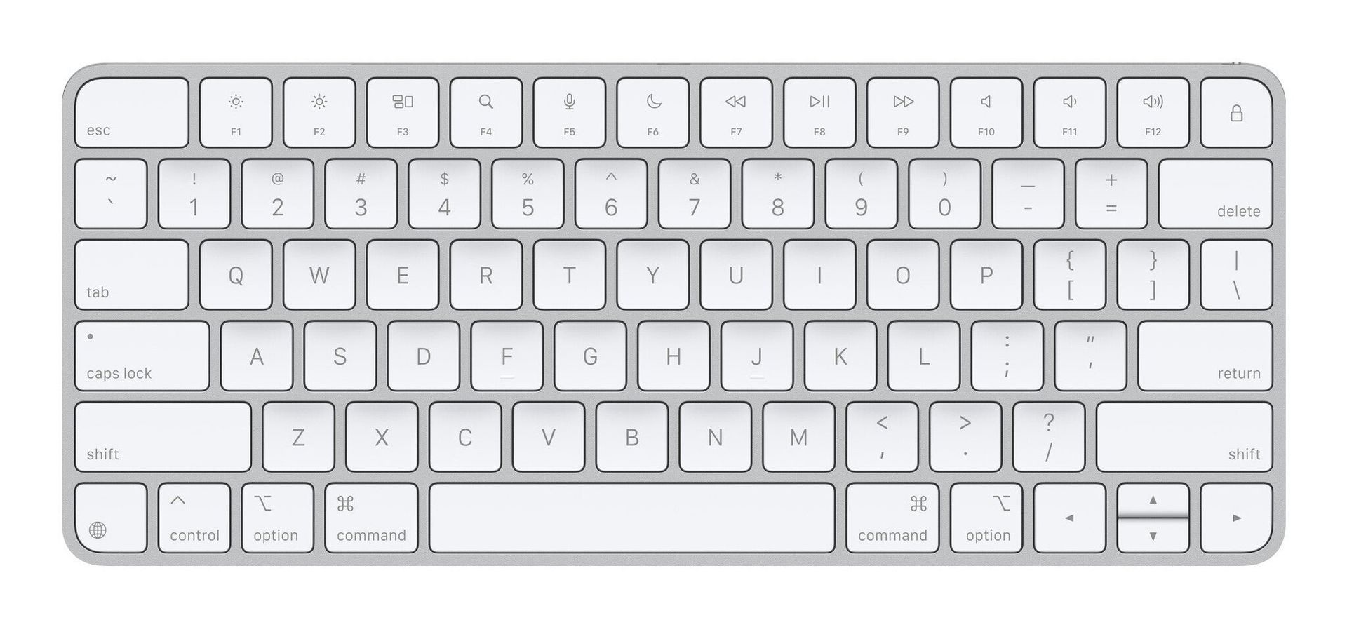 Apple Magic keyboard Universal USB + Bluetooth QWERTY US English White - Image 1