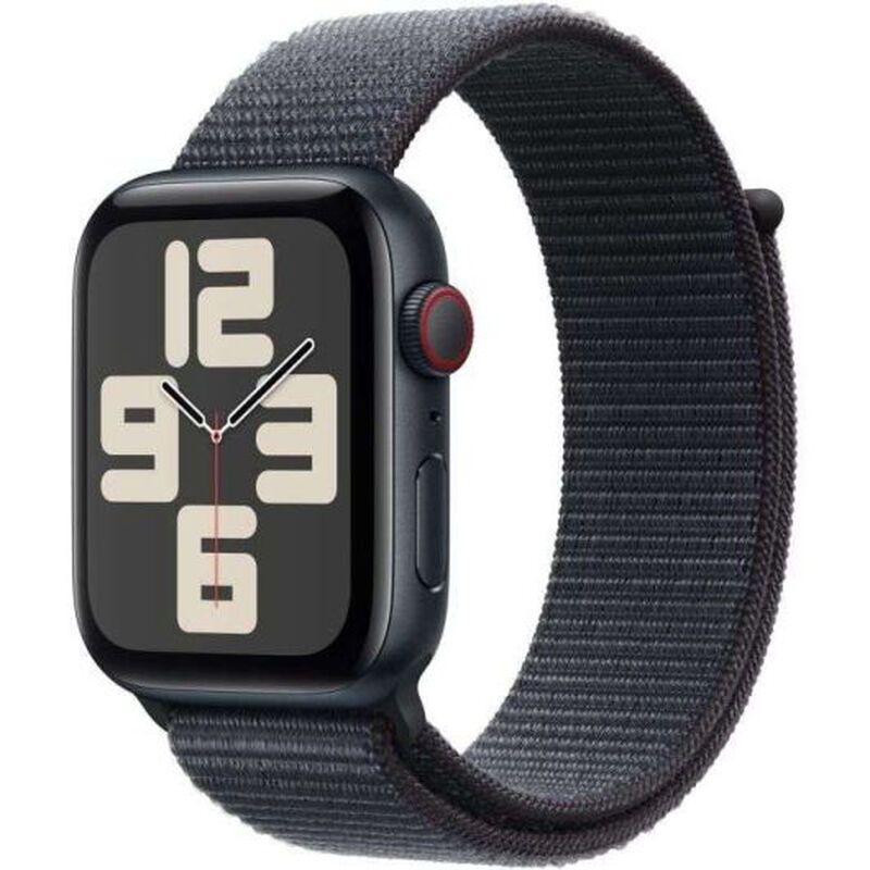 Apple Watch SE GPS + Cellular 44mm Midnight Aluminium Case with Ink Sp - Image 1