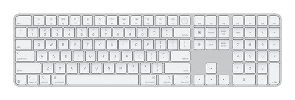 Apple Magic keyboard Universal USB + Bluetooth QWERTY US English White