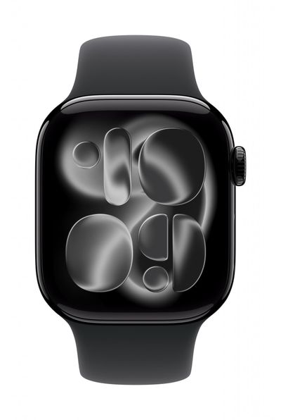 Apple MXLJ3ZM/A Smart Wearable Accessories Band Black Fluoroelastomer