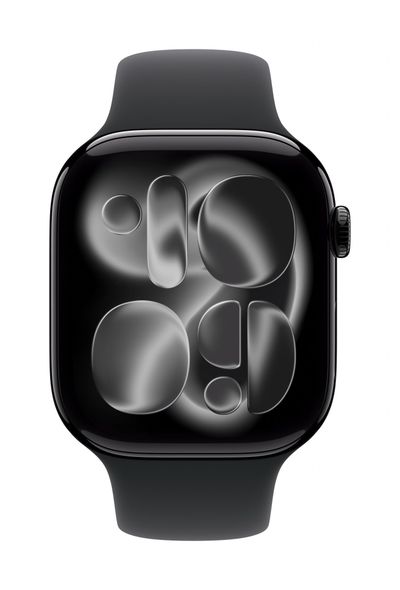 Apple MXM23ZM/A Smart Wearable Accessories Band Black Fluoroelastomer