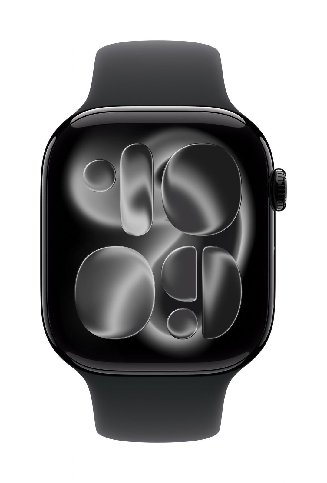 Apple MXM43ZM/A Smart Wearable Accessories Band Black Fluoroelastomer - Image 1