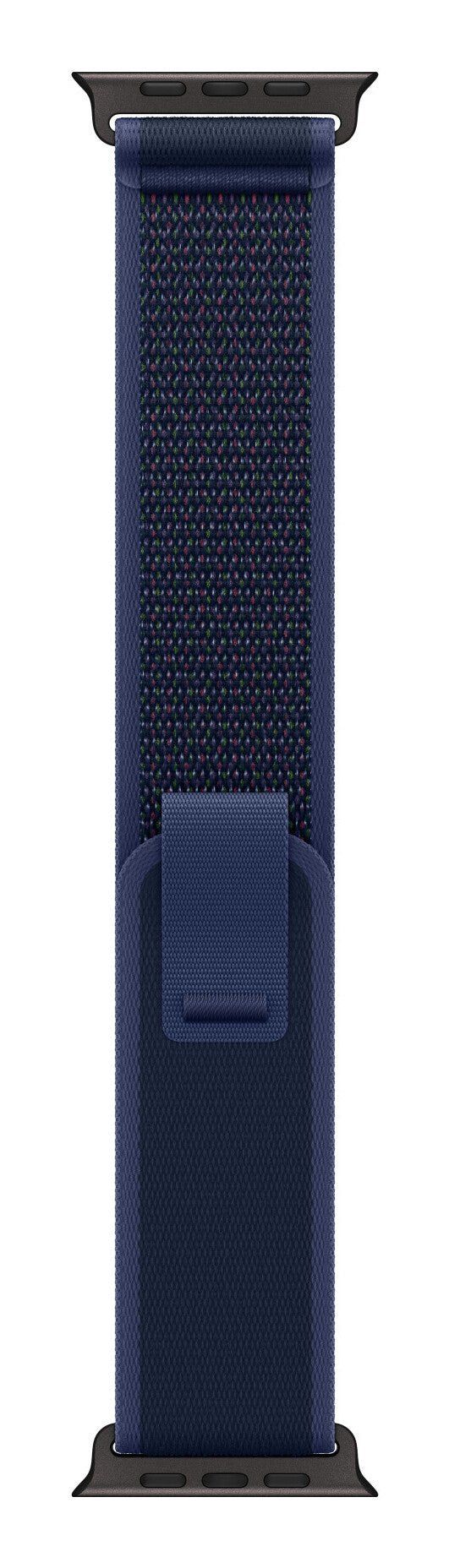 Apple 49mm Blue Trail Loop - M/L - Black Titanium Finish - Image 1