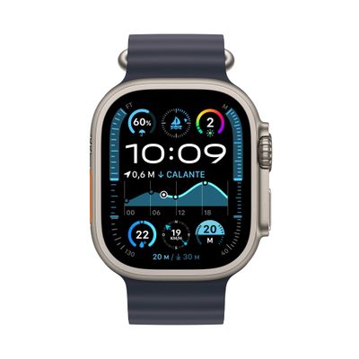 Apple Watch Ultra 2 GPS + Cellular 49mm Natural Titanium Case with Nav