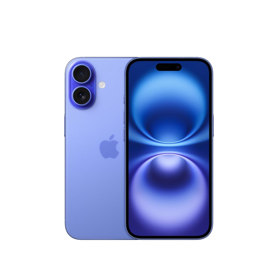 APPLE iPhone 16 - 128 GB, Ultramarine, Blue - Image 1