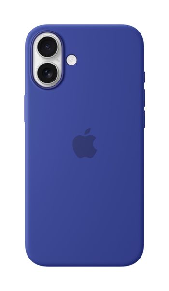 APPLE iPhone 16 Plus Silicone Case with MagSafe - Ultramarine, Blue