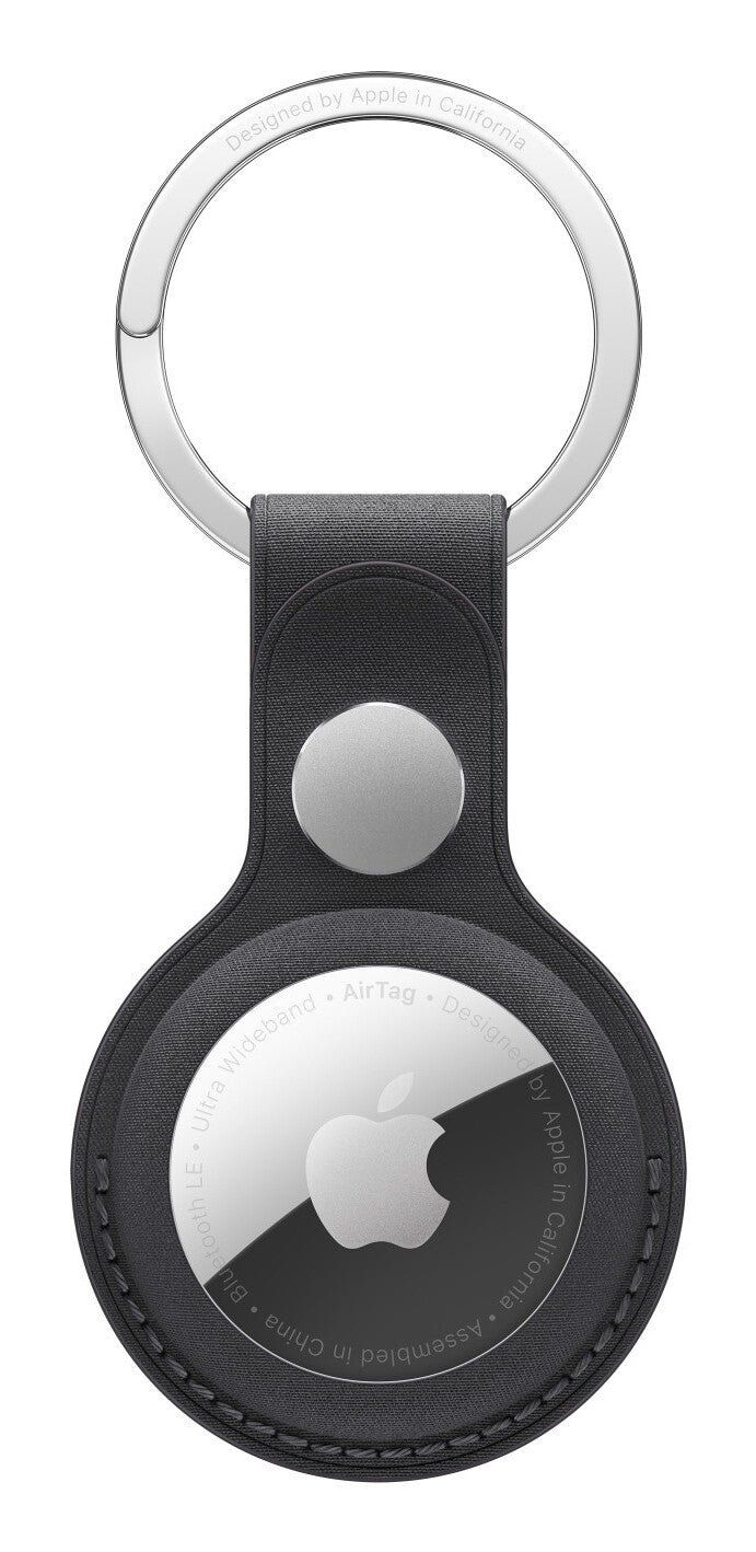 Apple AirTag FineWoven Key Ring - Black - Image 1