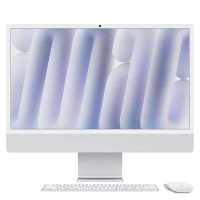 Apple iMac 24-inch with Retina 4.5K display. Nano-texture glass: M4 ch