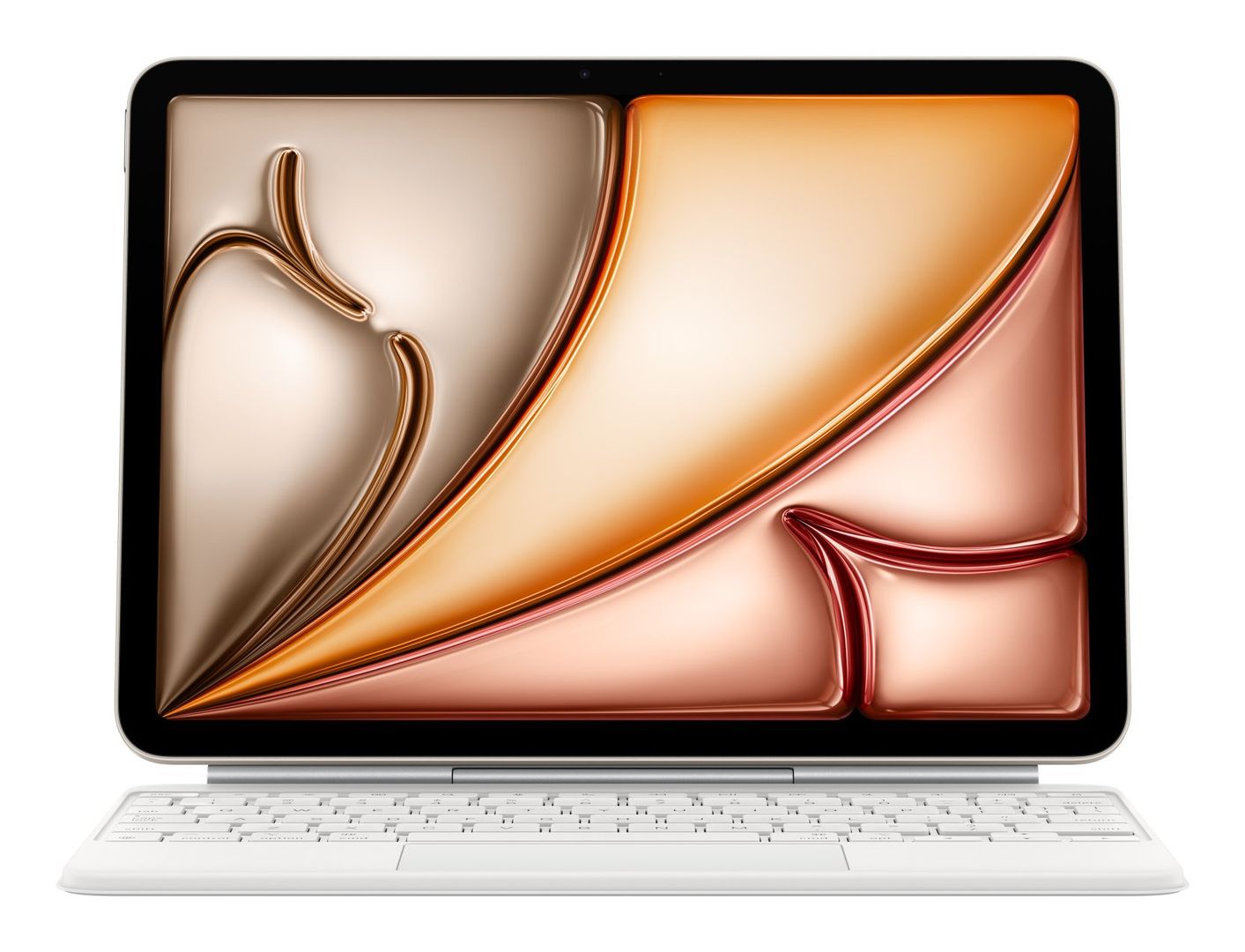 APPLE iPad Air 11" (M3) Magic Keyboard - White, White - Image 1