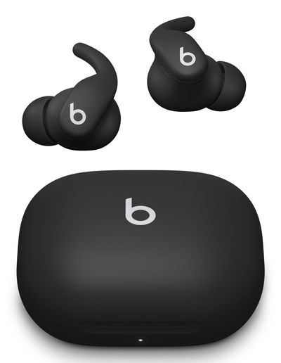 BEATS Powerbeats Fit Wireless Bluetooth Earbuds - Jet Black, Black - Thumbnail 2