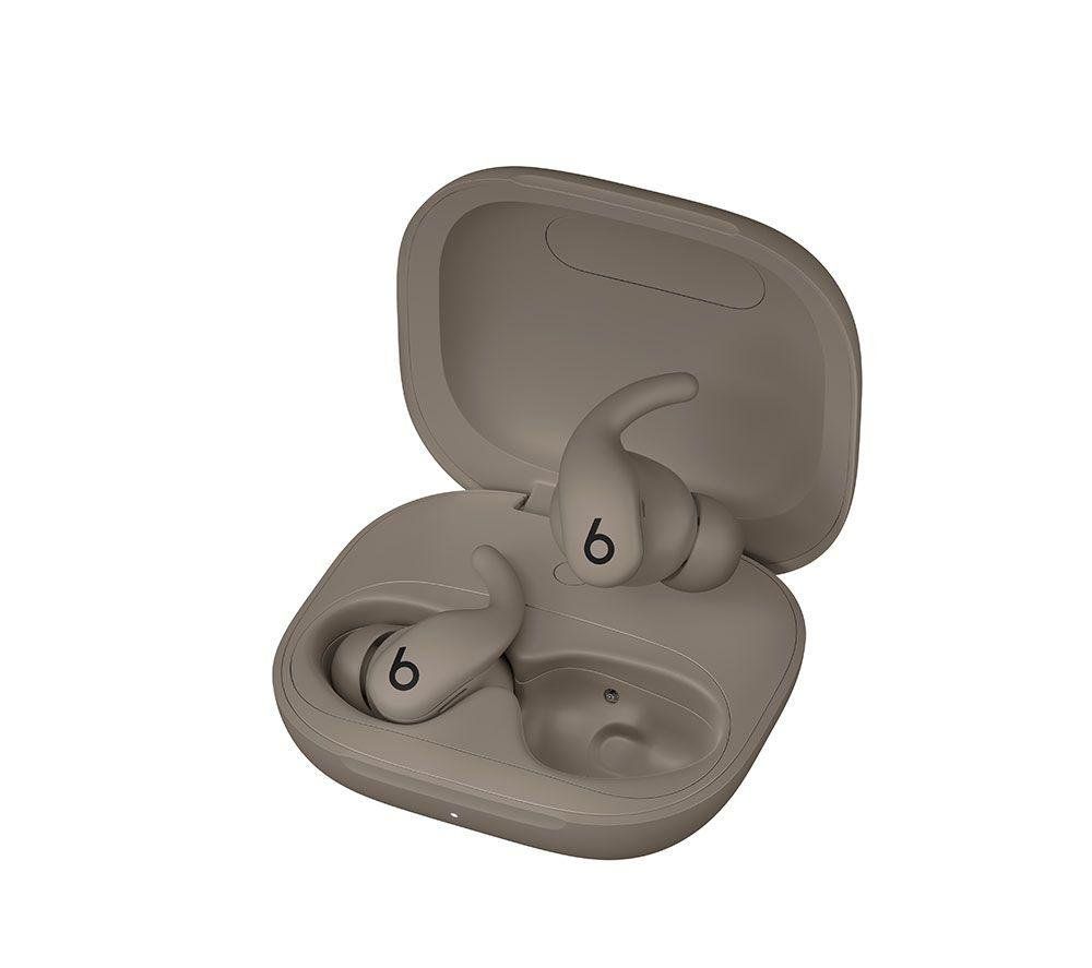 BEATS Powerbeats Fit Wireless Bluetooth Earbuds - Gravel Grey, Silver/Grey - Image 1