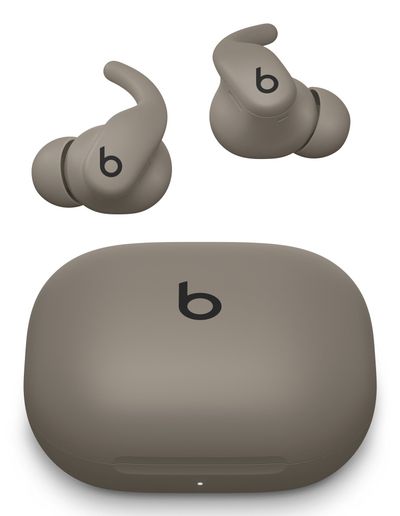 BEATS Powerbeats Fit Wireless Bluetooth Earbuds - Gravel Grey, Silver/Grey - Thumbnail 2