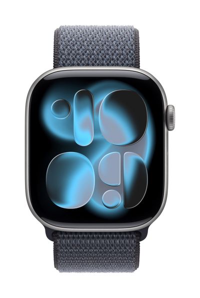 Apple MFFH4ZM/A Smart Wearable Accessories Band Blue Nylon. Recycled p