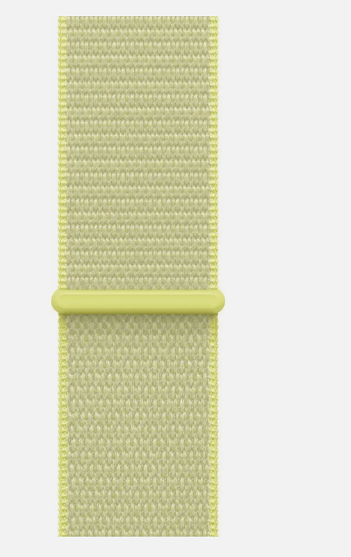 Apple MFFL4ZM/A Smart Wearable Accessories Band Yellow Nylon. Recycled - Image 1