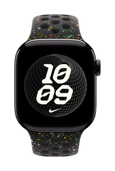 Apple MGAF4ZM/A Smart Wearable Accessories Band Black Aluminium, Fluoroelastomer