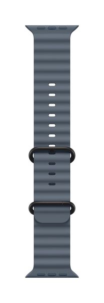Apple Titanium Finish Band Blue Fluoroelastomer, Titanium
