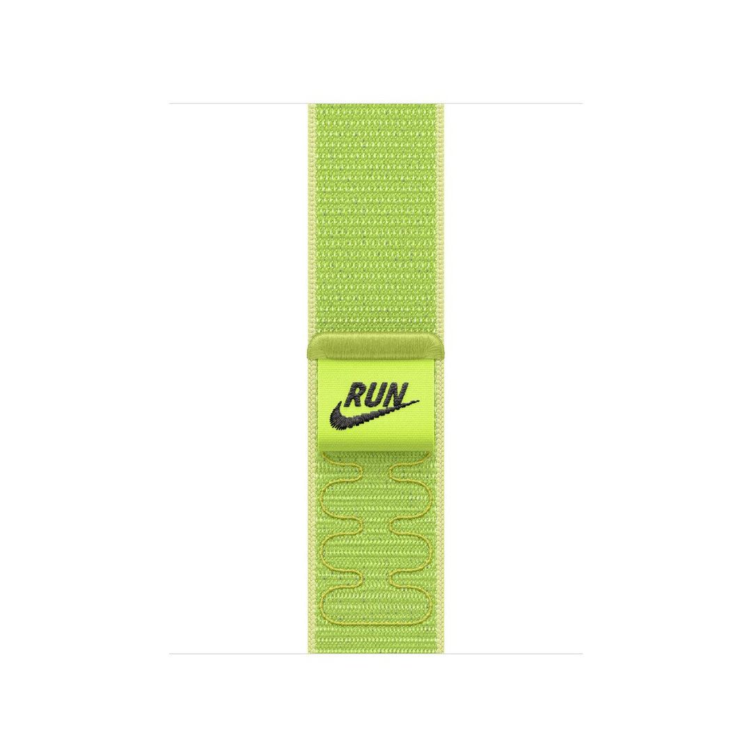 Apple Nike Sport Loop Band Green Nylon, Recycled polyester, Spandex - Image 1