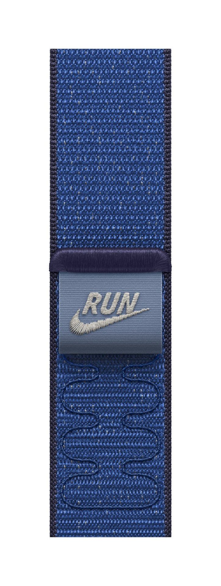 Apple Nike Sport Loop Band Blue Nylon, Recycled polyester, Spandex - Image 1