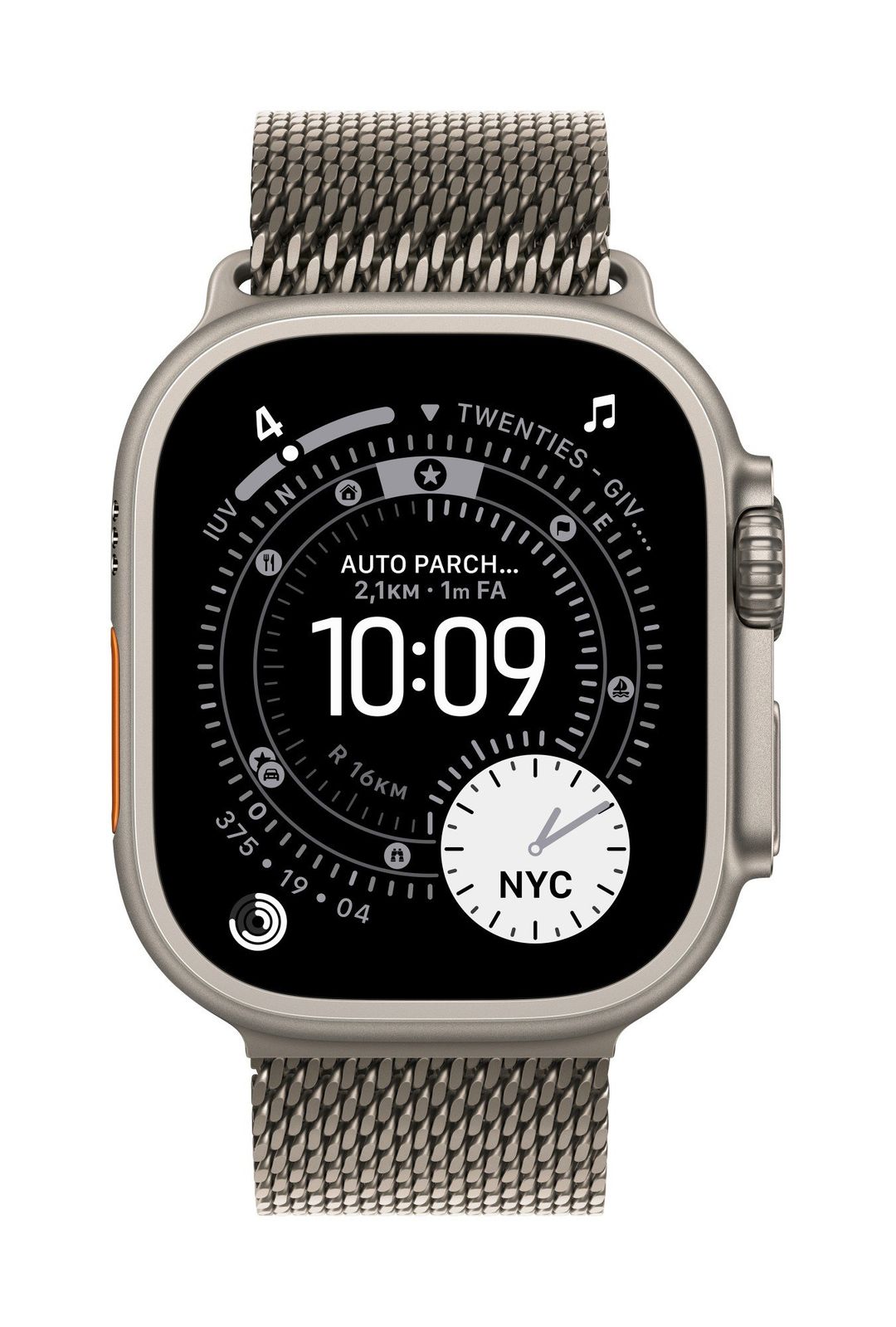 Apple MGHN4ZM/A Smart Wearable Accessories Band Titanium - Image 1