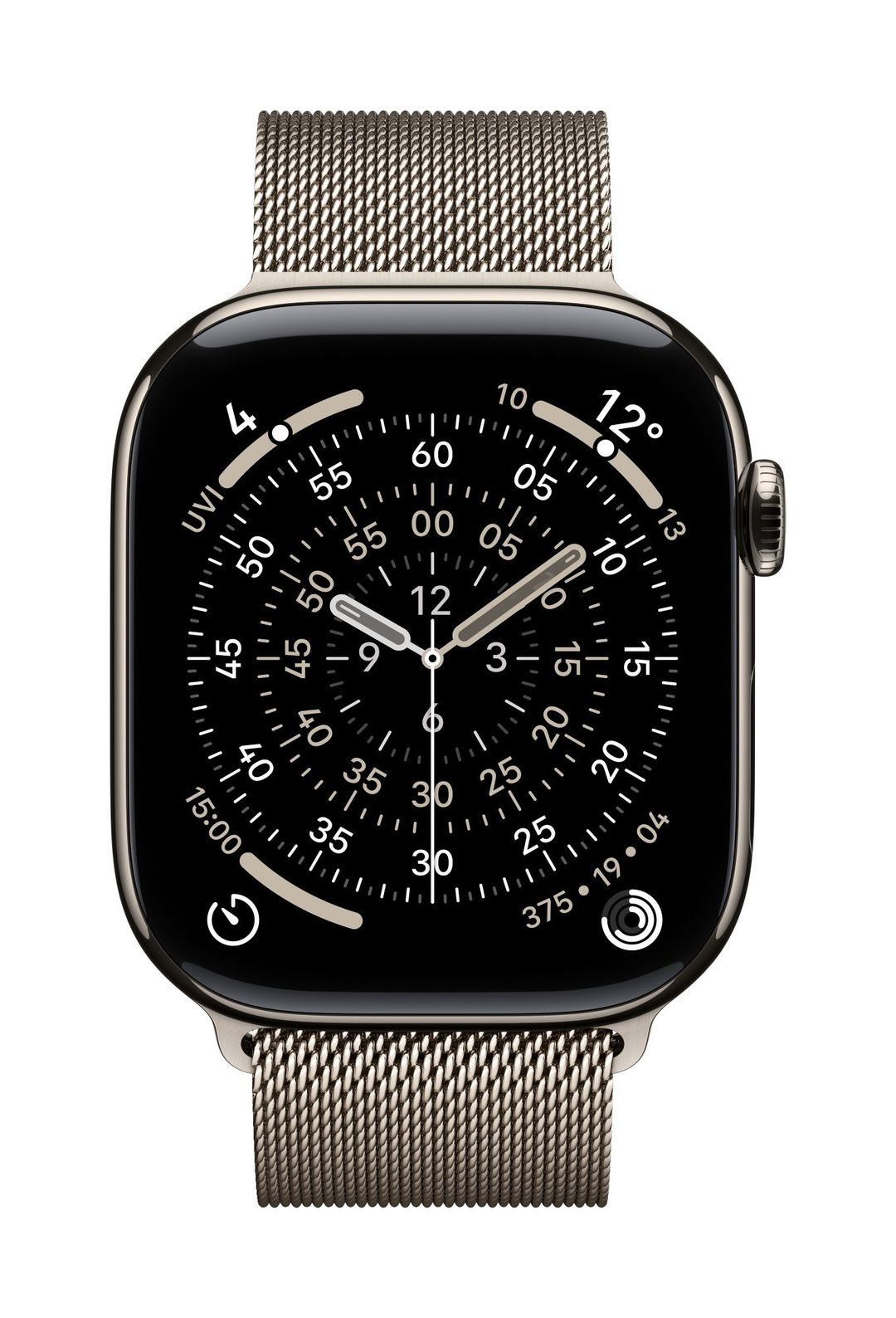 Apple 46mm Natural Milanese Loop - M/L - Image 1