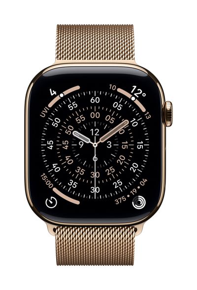 Apple 46mm Gold Milanese Loop - M/L