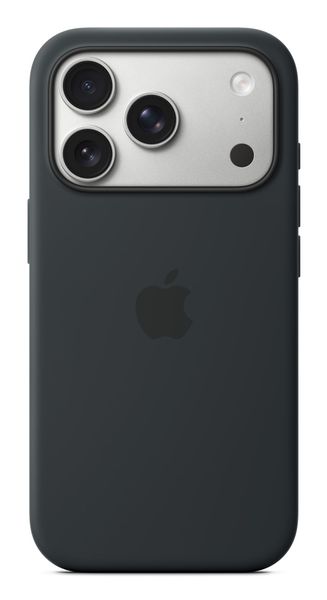 Apple iPhone 17 Pro Silicone Case with MagSafe – Black
