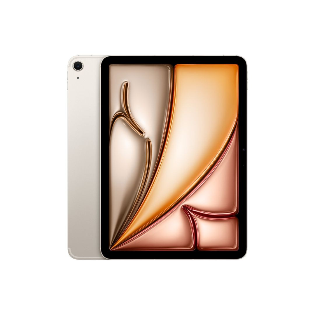 APPLE 11" iPad Air Cellular (2026) - 128 GB, Starlight, White - Image 1