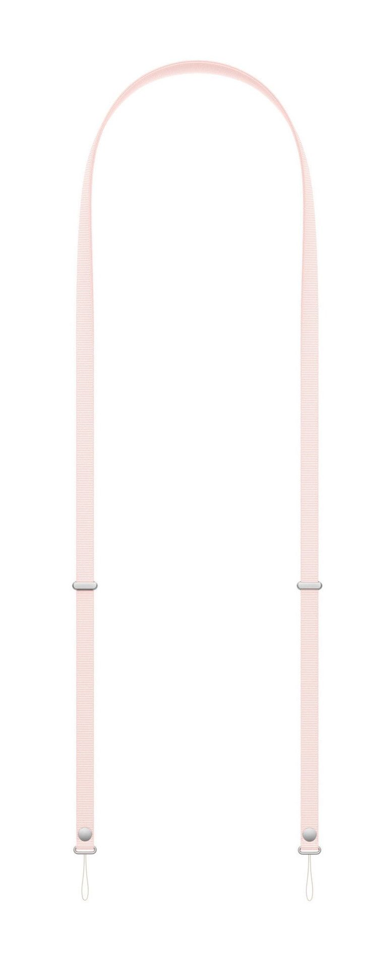Apple Crossbody Strap - Soft Pink - Image 1
