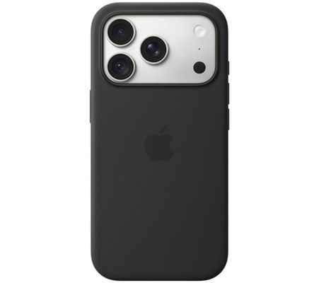Apple iPhone 18 Pro Silicone Case with MagSafe - Black, Black