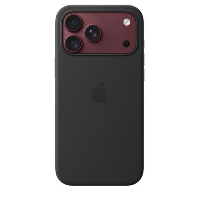 APPLE iPhone 18 Pro Max Silicone Case with MagSafe - Black, Black - Thumbnail 2