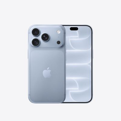 APPLE iPhone 18 Pro - 256 GB, Glacier, Blue - Thumbnail 2