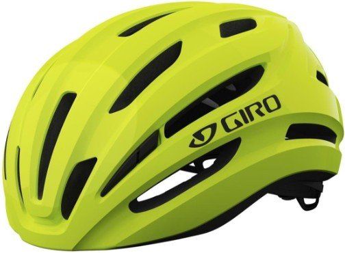 Giro Isode II Road Helmet Gloss Highlighter Yellow/Black - Thumbnail 2