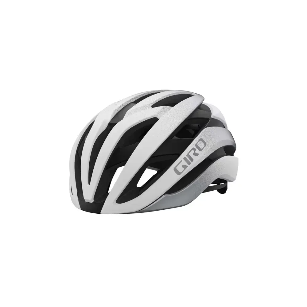 Giro Cielo Mips Road Helmet Matte White/Silver Fade - Image 1