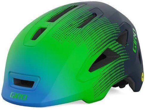 Giro Scamp II Helmet - Matte Blue / Green Towers