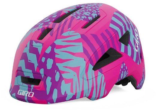 Giro Scamp II Helmet - Matte Pink Animal - Image 1