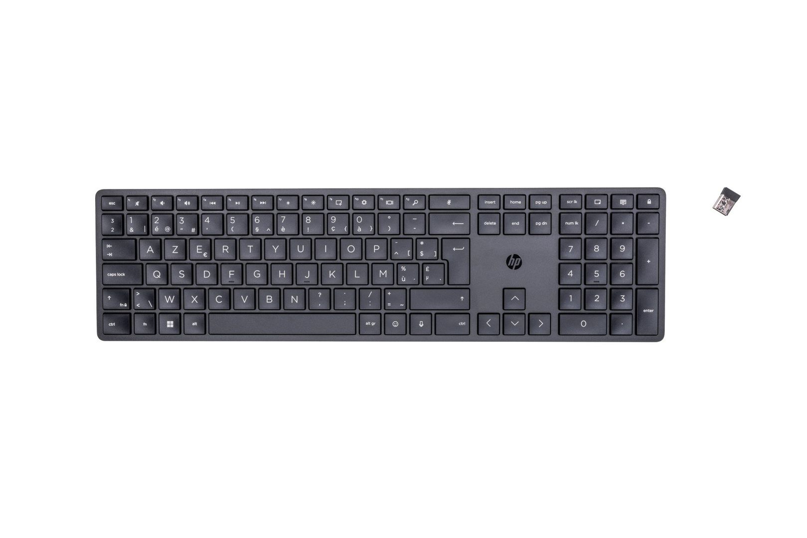 HP 450 Programmable Wireless keyboard RF Wireless + USB AZERTY Belgian - Image 1
