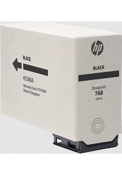 HP 4S5B6A/768 Ink cartridge black 500ml for HP DesignJet XL 3800