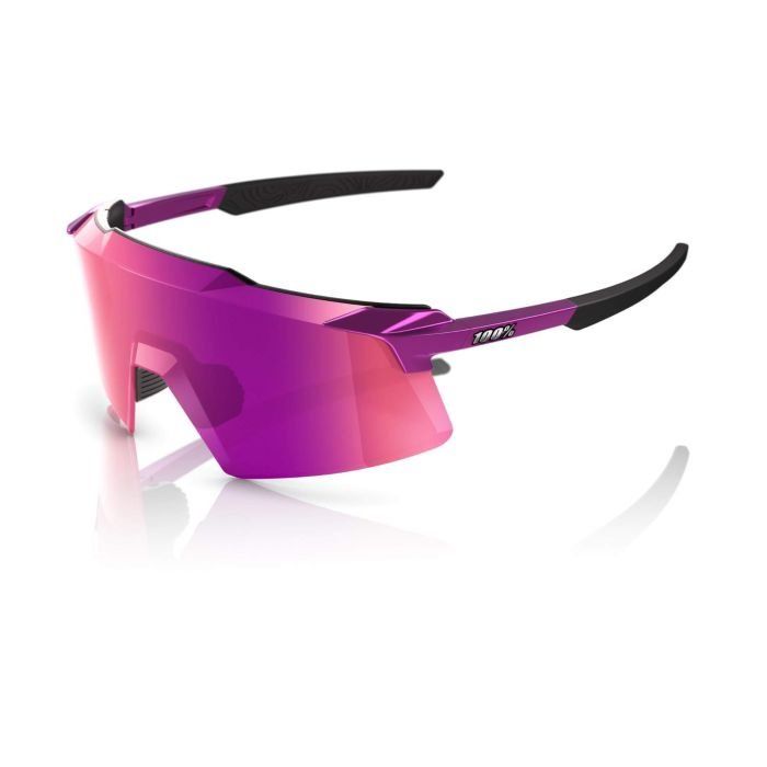 100% Aerocraft Sport Performance Cycling Glasses - Mirror Lens - Image 1
