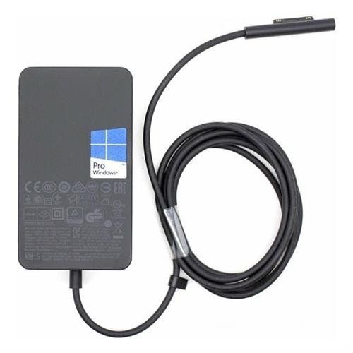 Microsoft Surface 65W Power Supply, EU Laptop, Tablet Black AC Indoor - Image 1