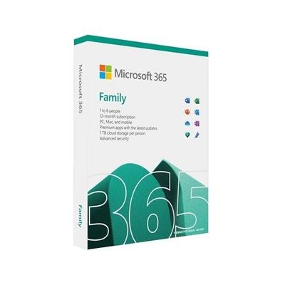 Microsoft 365 Family Office suite 1 license(s) 1 year(s)