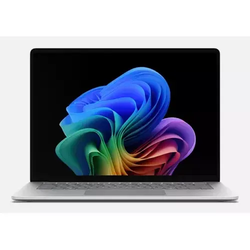 Microsoft Surface Laptop 8 15" Copilot+ PC Snapdragon 38.1 cm (15") Touchscreen 32 GB LPDDR5x-SDRAM 512 GB SSD Wi-Fi 7 (802.11be) Windows 11 Pro Platinum - Image 1