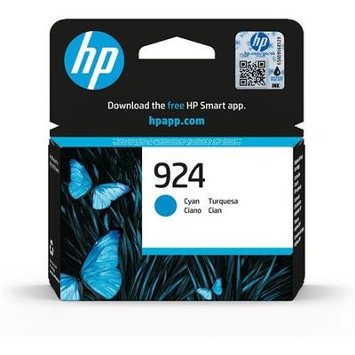 HP 4K0U3NE/924 Ink cartridge cyan. 400 pages ISO/IEC 19752 for HP OJ P
