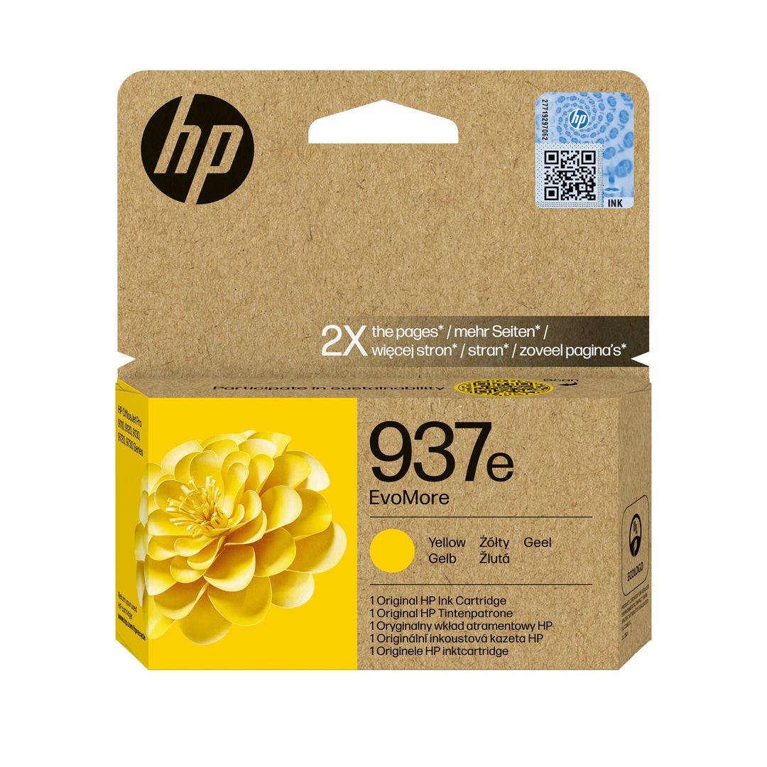 HP 4S6W8NE/937E Printhead cartridge yellow Evomore. 1.65K pages ISO/IE - Image 1