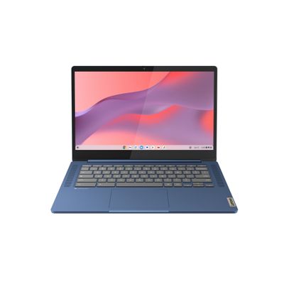 LENOVO IdeaPad Slim 3 14" Chromebook - MediaTek Kompanio 520, 128 GB eMMC, Blue, Blue