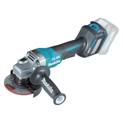 Makita GA028GZ01 40VMAX XGT 115mm Angle Grinder (Bare Unit) with Disc & Makpac Case - Thumbnail 2