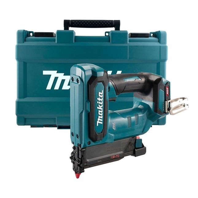MAKITA PT001GZ02 40V Max XGT Brushless Pin Nailer (Bare Unit) with MakPac Case - Image 1