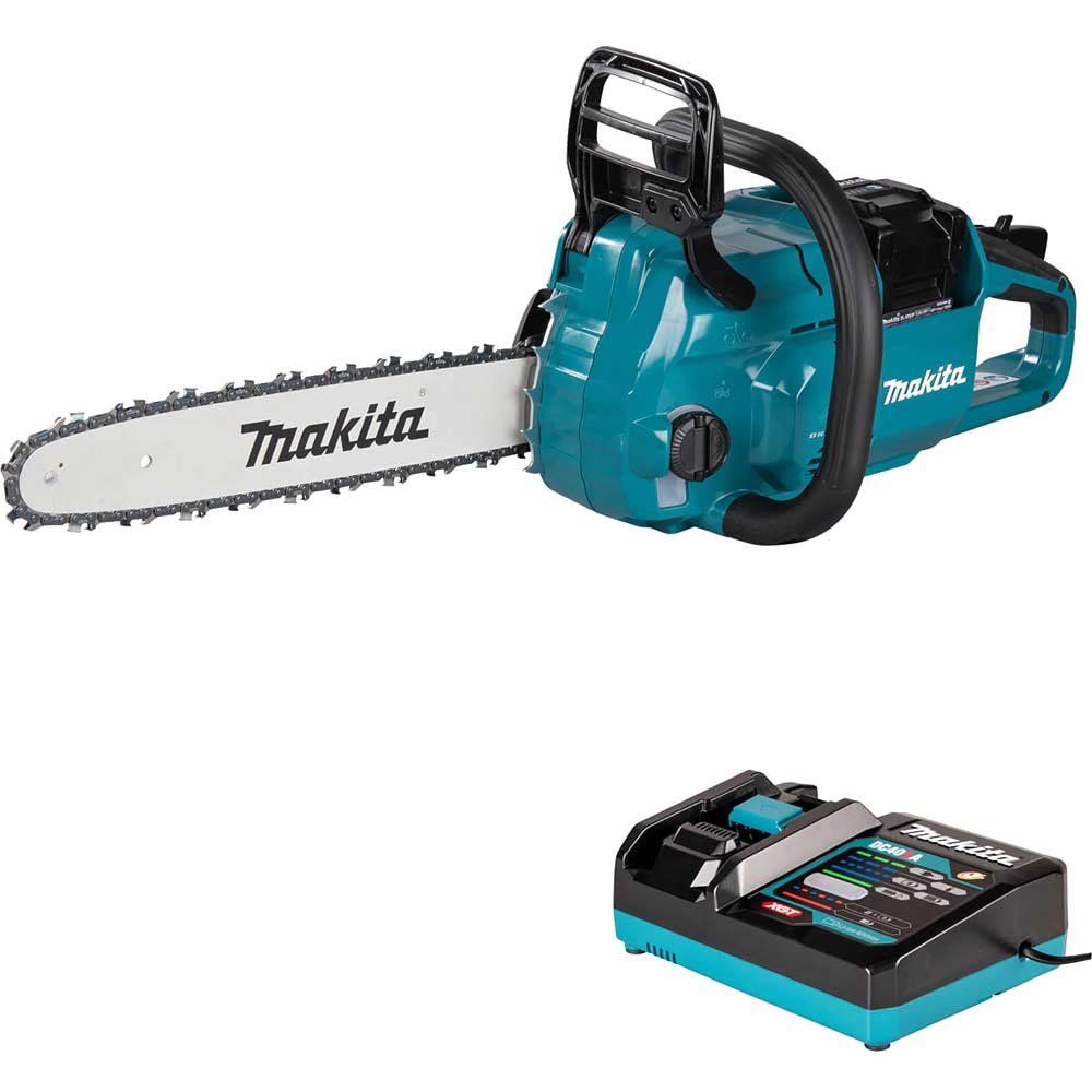 Makita UC025G 40v Max XGT Cordless Brushless Chainsaw 350mm 1 x 5ah Li-ion Battery Charger - Image 1