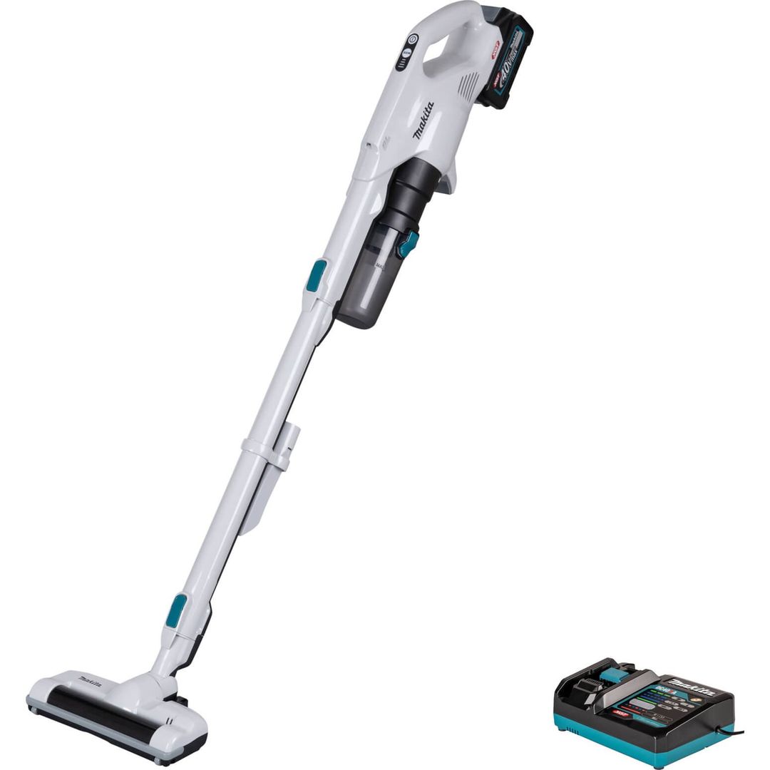 Makita CL004G 40v Max XGT Cordless Brushless Vacuum Cleaner 1 x 2.5ah Li-ion Battery Charger - Image 1