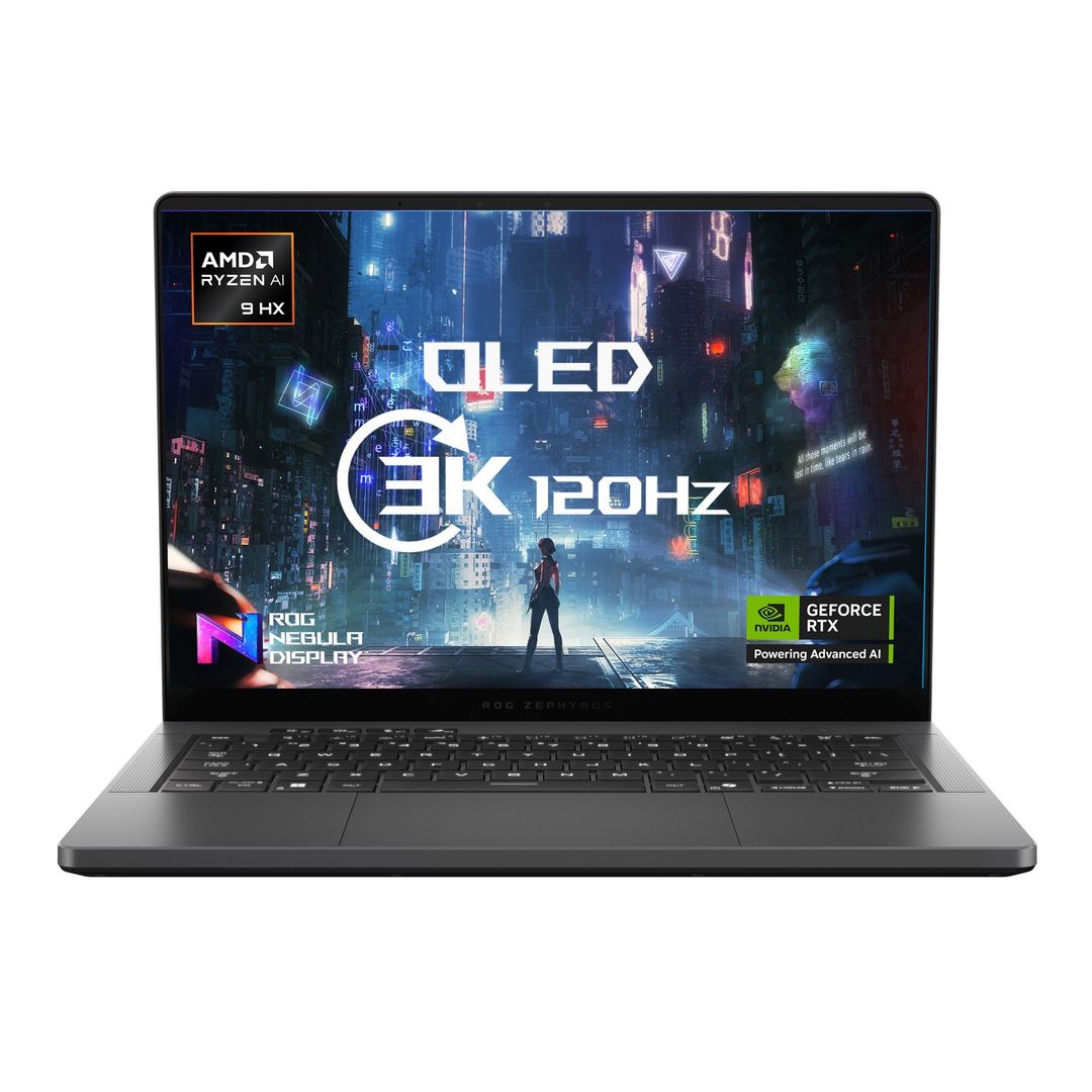 ASUS ROG Zephyrus G14 GA403WW-QS075W AMD Ryzen AI 9 HX 370 Laptop 35.6 - Image 1