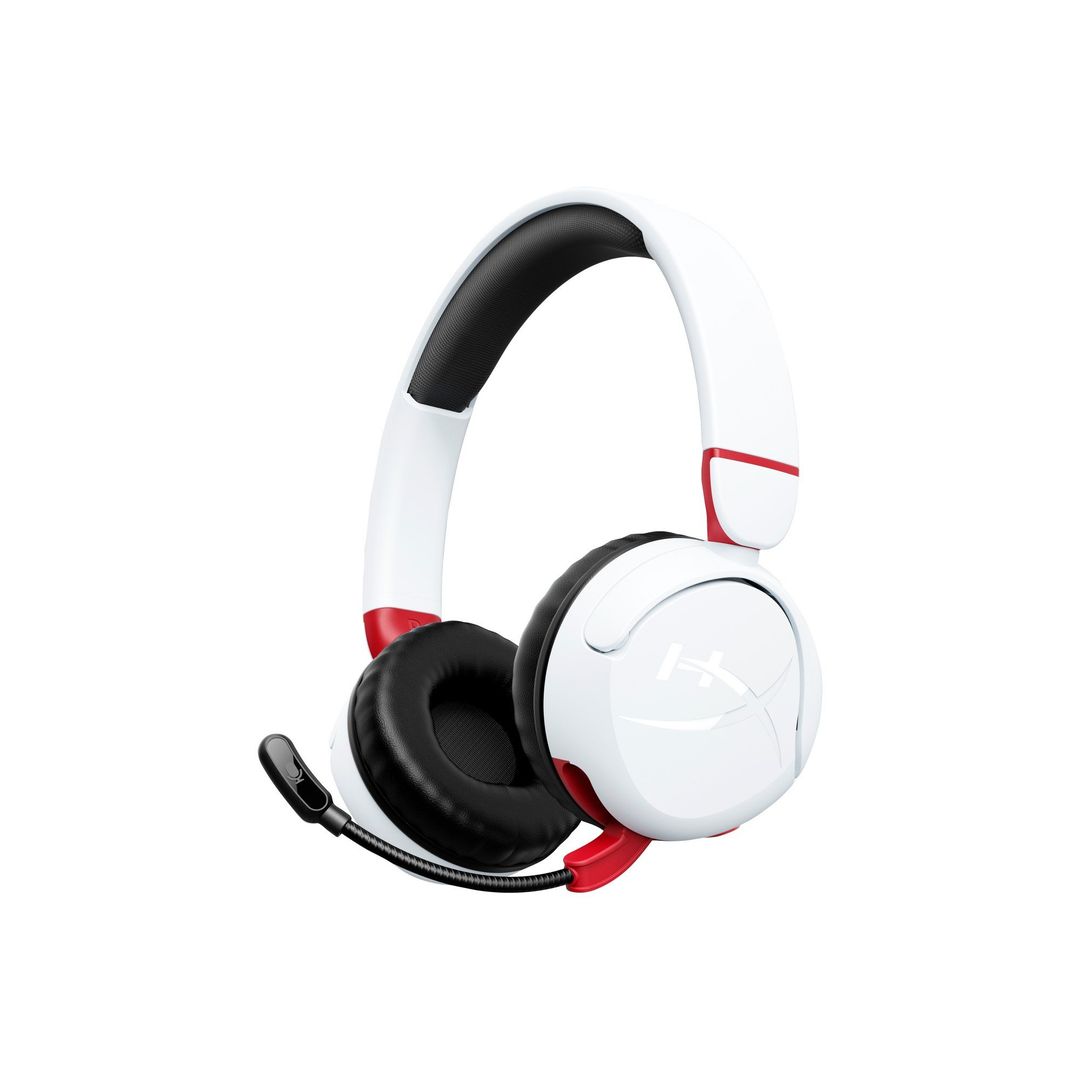 HYPERX Cloud Mini Kids Wireless Gaming Headset - White, Blue,Red - Image 1